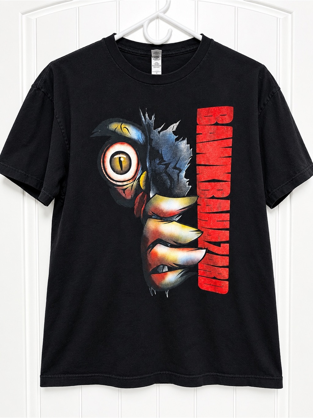 Bawkbasoup BAWKBAHAZARD Horror Gaming Graphic Tee Large